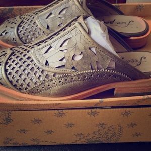 Free People Paramount slip on loafers 37